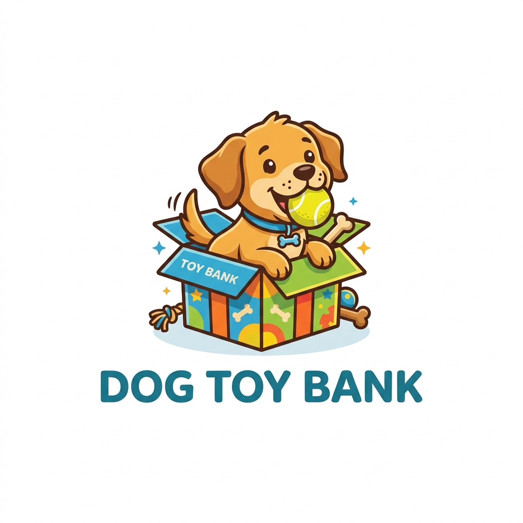 Dog Toy Bank Logo